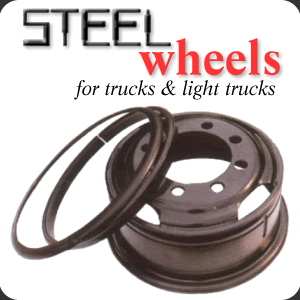 Steel Wheels for trucks & light trucks